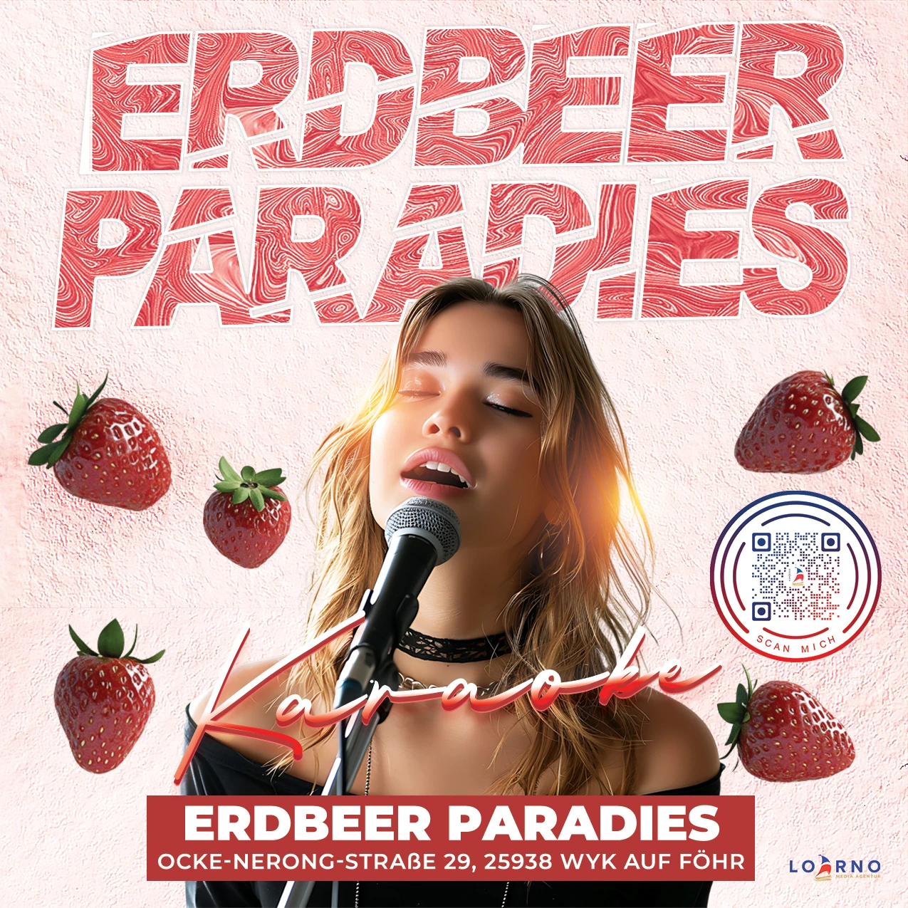 Erdbeerparadies-Karaoke