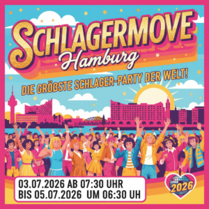 FireflyGeminiFlasherstelle ein plakat zum Schlagermove Hamburg 2026 03072026 ab 73005072026 bis 533540 | NORDISCH LIFESTYLE Firefly GeminiFlash erstelle ein plakat zum Schlagermove Hamburg 2026 03072026 ab 7 30 05072026 bis 533540