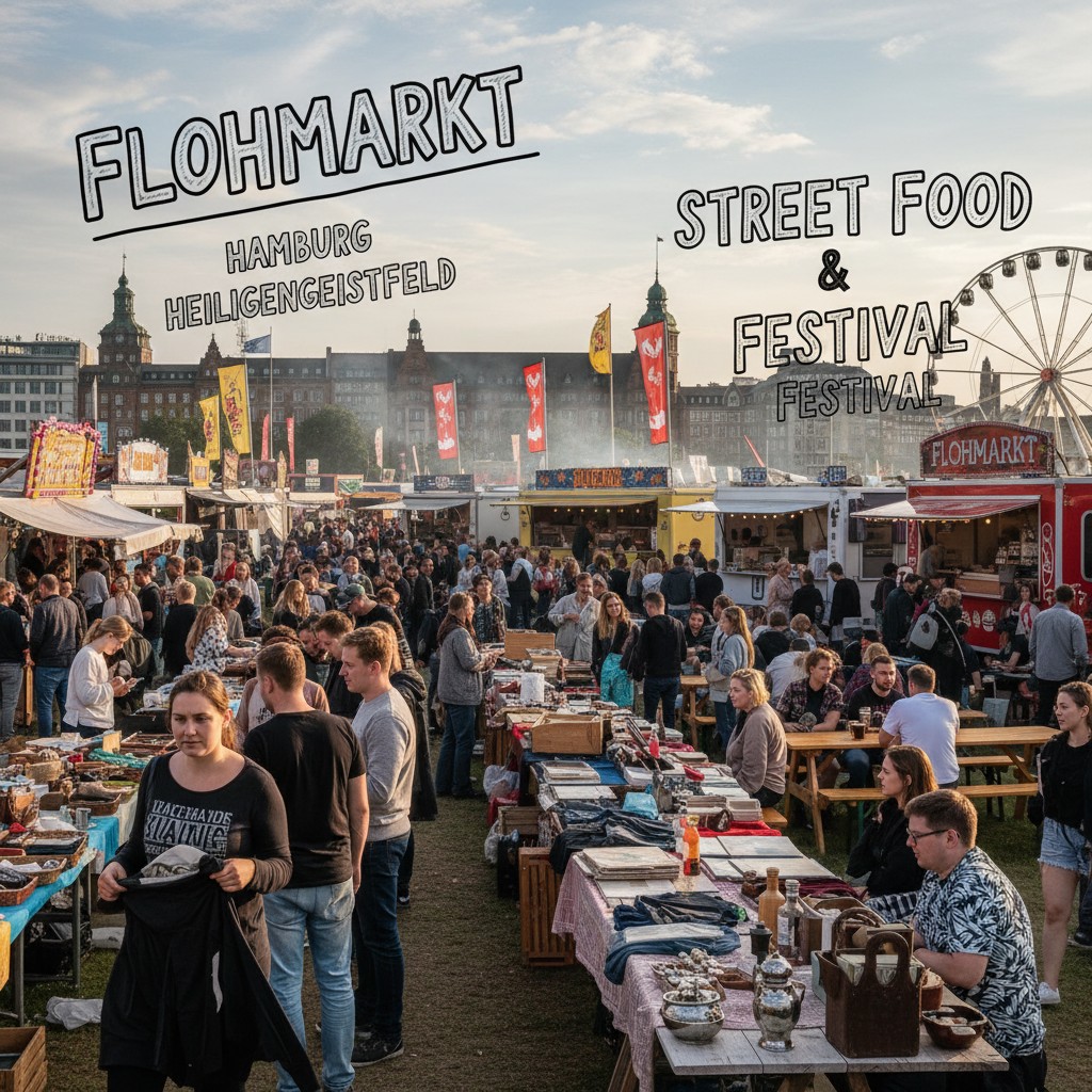 Flohmarkt Street Food festival auf dem He 362492