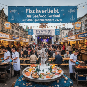 Firefly_GeminiFlash_🐟 Fischverliebt Das Seafood Festival auf dem Spielbudenplatz 2026 erstelle ein bi 195998
