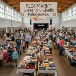 FireflyGeminiFlash🛒 Flohmarkt Wiesengrundhalle Kellinghusen 🛒 erstelle ein Bild maximal 1080x1080Pi 503677 | NORDISCH LIFESTYLE Magazin Firefly GeminiFlash 🛒 Flohmarkt Wiesengrundhalle Kellinghusen 🛒 erstelle ein Bild maximal 1080x1080Pi 503677