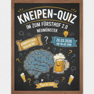 FireflyGemini Flash🧠 KneipenQuiz im Zum Fürsthof 20 🧠Der DonnerstagsQuizabend in Neumünster am 26 881533 | NORDISCH LIFESTYLE Firefly Gemini Flash 🧠 KneipenQuiz im Zum Fürsthof 20 🧠 Der DonnerstagsQuizabend in Neumünster am 26 881533