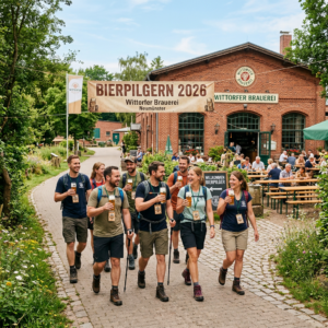 Firefly_GeminiFlash_🍺🚶 Bierpilgern 2026 Wittorfer Brauerei Neumünster erstelle ein Bild maximal 1080 480338