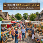 Firefly_GeminiFlash_🧺 Utersumer Montagsmarkt 2026 🧺 Kunsthandwerkermarkt Kulinarik erstelle ein Bil 480338