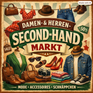 Damen‑ & Herren‑Second‑Hand‑Markt